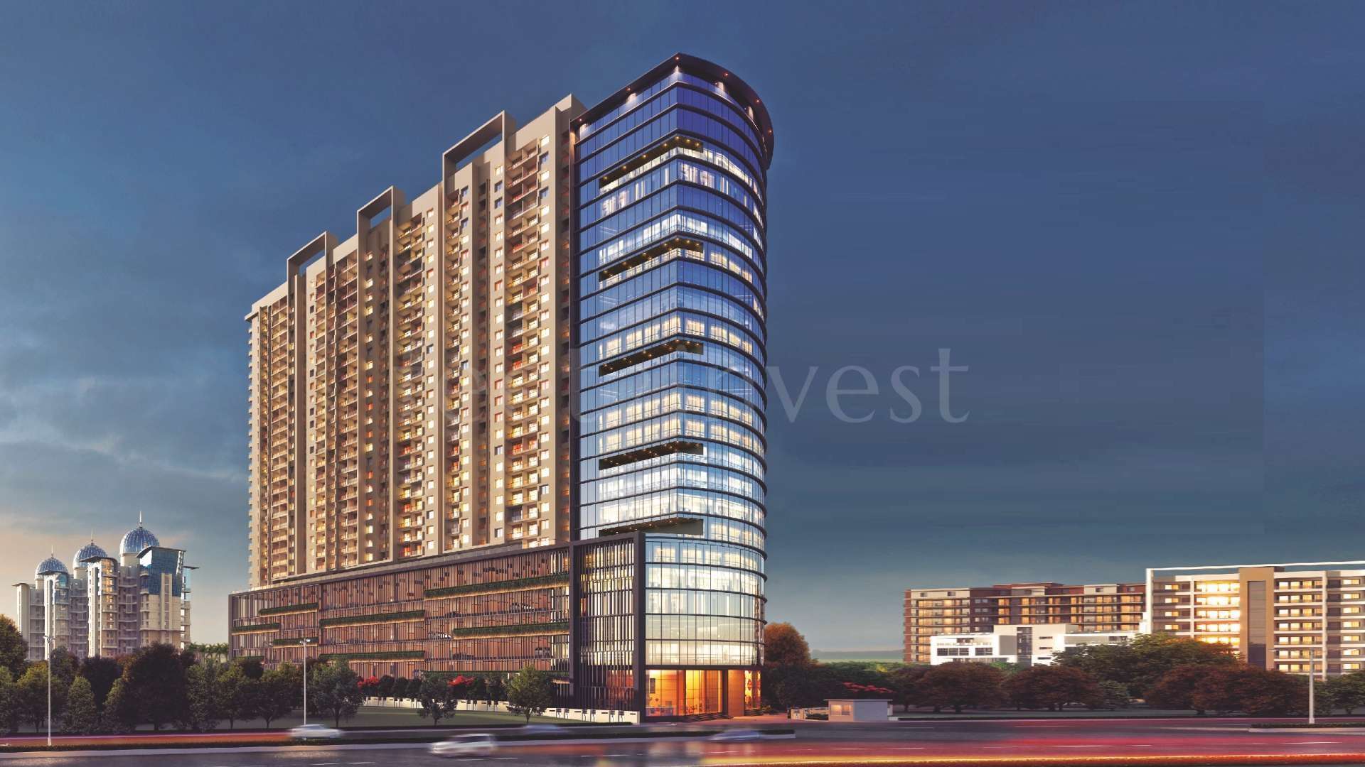 Midori Towers Pimple Nilakh Pune - Commercial.jpg